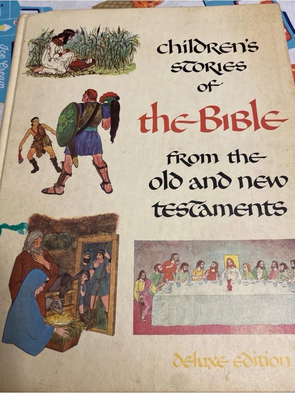 Childrens Stories Of The Bible From The Old & New Testaments Deluxe Edition 1968
